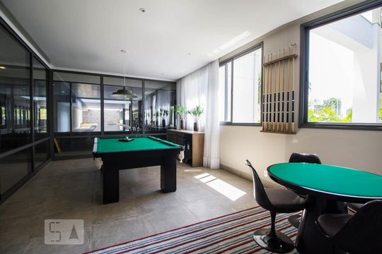 Salão de jogos de kitnet/studio para alugar com 1 quarto, 31m² em Sumarezinho, São Paulo