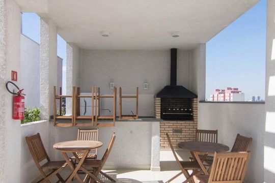 Churrasqueira de apartamento à venda com 2 quartos, 54m² em Jardim Peri, São Paulo