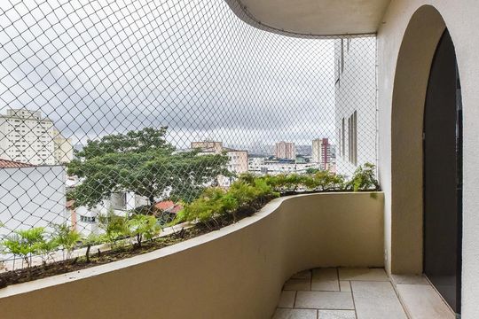 Varanda de apartamento à venda com 3 quartos, 212m² em Vila Assunção, Santo André