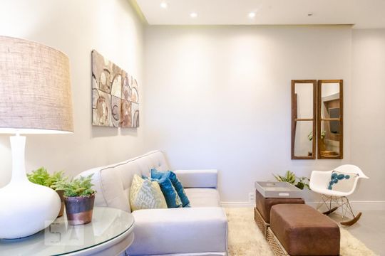 Sala de apartamento para alugar com 2 quartos, 85m² em Jardim Botânico, Rio de Janeiro