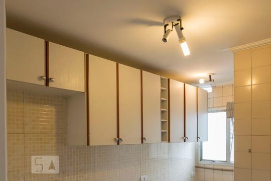 Cozinha (Armários) de apartamento à venda com 2 quartos, 47m² em Vila Gumercindo, São Paulo
