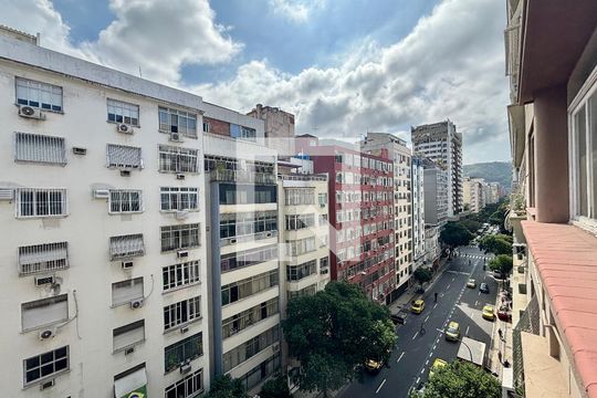 Vista da Sala de apartamento à venda com 3 quartos, 230m² em Copacabana, Rio de Janeiro
