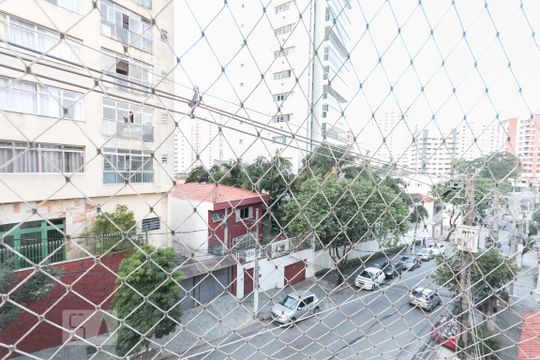 Vista da varanda  de apartamento para alugar com 1 quarto, 57m² em Aclimação, São Paulo