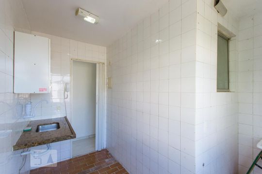 Cozinha de apartamento à venda com 2 quartos, 48m² em Anil, Rio de Janeiro