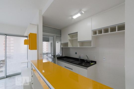 Cozinha de kitnet/studio à venda com 1 quarto, 54m² em Vila Cruzeiro, São Paulo