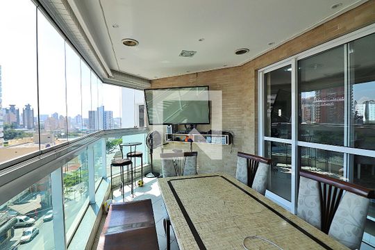 Sala Sacada de apartamento à venda com 2 quartos, 112m² em Nova Petrópolis, São Bernardo do Campo