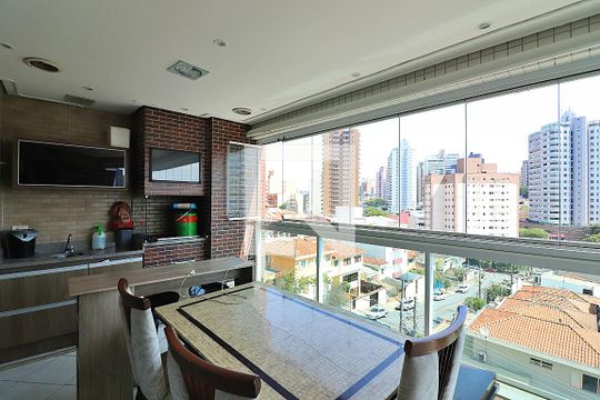 Sala Sacada de apartamento à venda com 2 quartos, 112m² em Nova Petrópolis, São Bernardo do Campo