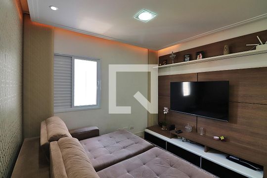 Sala de apartamento à venda com 2 quartos, 112m² em Nova Petrópolis, São Bernardo do Campo