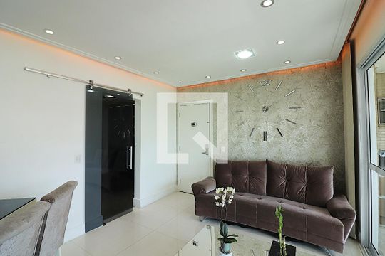 Sala de apartamento à venda com 2 quartos, 112m² em Nova Petrópolis, São Bernardo do Campo