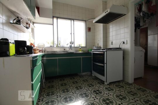 Cozinha de apartamento à venda com 4 quartos, 168m² em Fazenda Morumbi, São Paulo