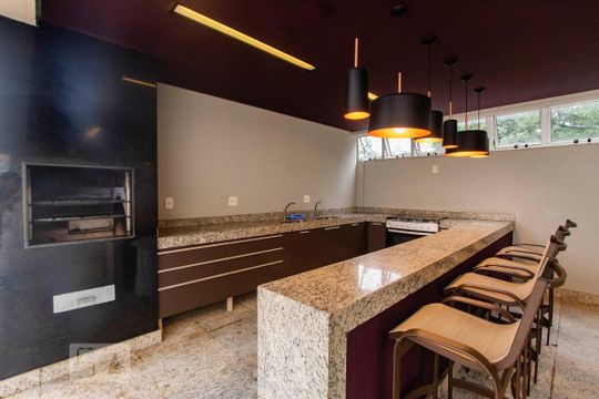Espaço Gourmet na Área Comum de apartamento à venda com 2 quartos, 70m² em Santo Antônio, Belo Horizonte