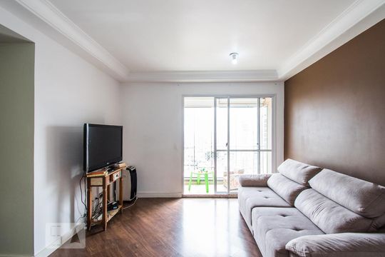 Sala de apartamento à venda com 3 quartos, 71m² em Vila Moinho Velho, São Paulo