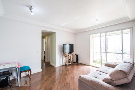 Sala de apartamento à venda com 3 quartos, 71m² em Vila Moinho Velho, São Paulo