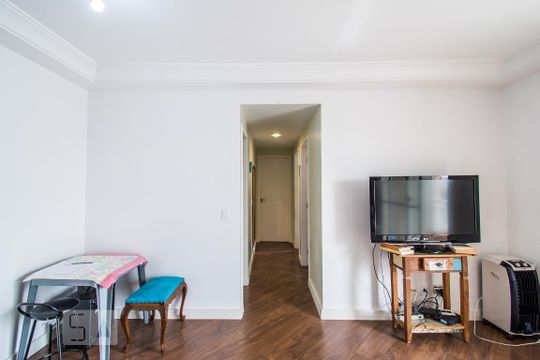 Sala de apartamento à venda com 3 quartos, 71m² em Vila Moinho Velho, São Paulo