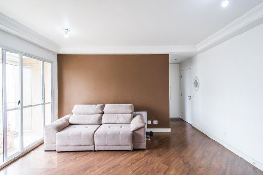 Sala de apartamento à venda com 3 quartos, 71m² em Vila Moinho Velho, São Paulo