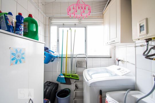 Área de Serviço de apartamento à venda com 3 quartos, 71m² em Vila Moinho Velho, São Paulo