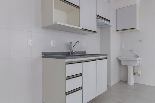 Cozinha de apartamento à venda com 1 quarto, 36m² em Vila Leopoldina, São Paulo