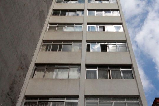 Fachada de kitnet/studio à venda com 1 quarto, 55m² em Vila Buarque, São Paulo