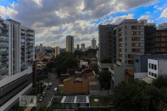 Vista da Sala de apartamento para alugar com 2 quartos, 76m² em Perdizes, São Paulo