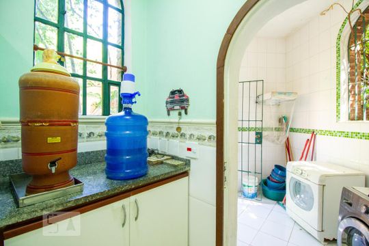 Área de Serviço de casa de condomínio à venda com 4 quartos, 600m² em Itanhangá, Rio de Janeiro