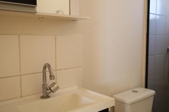 Banheiro de apartamento para alugar com 3 quartos, 68m² em Jardim Shangai, Jundiaí