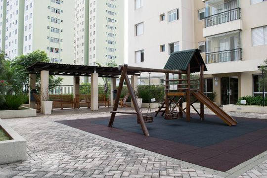 PLAYGROUND de apartamento à venda com 2 quartos, 53m² em Vila Cruz das Almas, São Paulo