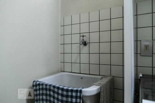 Área de Serviço de apartamento à venda com 1 quarto, 40m² em Vila Suzana, São Paulo