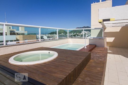 Piscina de apartamento à venda com 3 quartos, 167m² em Recreio dos Bandeirantes, Rio de Janeiro