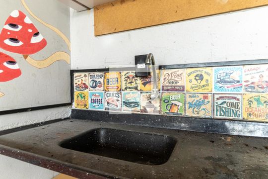 Cozinha de kitnet/studio para alugar com 1 quarto, 33m² em Centro, São Paulo