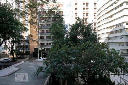 Vista do Quarto 2 de apartamento para alugar com 3 quartos, 183m² em Higienópolis, São Paulo