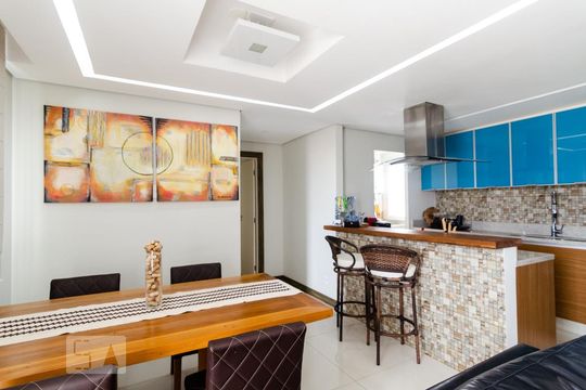Sala de apartamento para alugar com 3 quartos, 90m² em Vila Progresso, Campinas