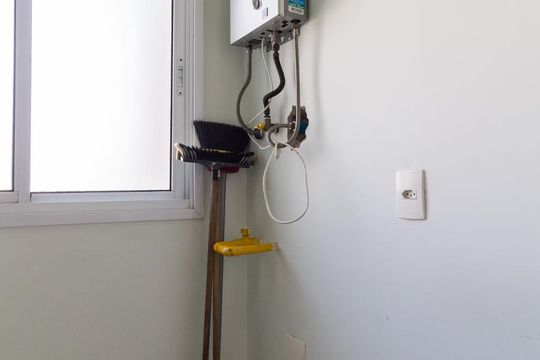 Área de serviço de apartamento para alugar com 3 quartos, 76m² em Mooca, São Paulo