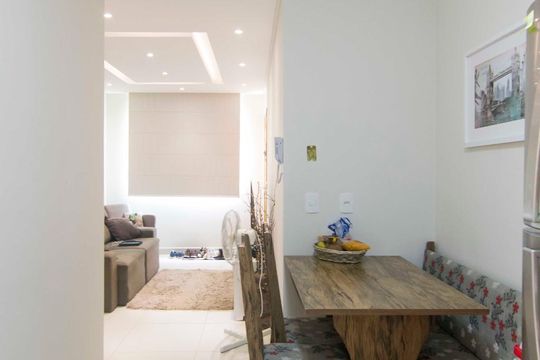 Cozinha de apartamento para alugar com 2 quartos, 45m² em Vila Dom Pedro Ii, São Paulo