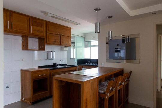 Cozinha de apartamento à venda com 2 quartos, 67m² em Vila Santa Catarina, São Paulo
