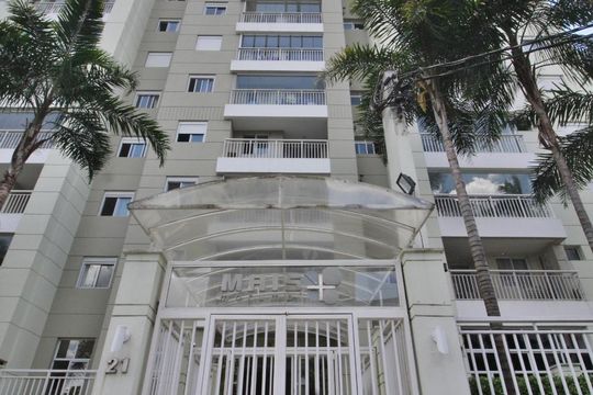 Fachada de apartamento à venda com 2 quartos, 59m² em Vila Andrade, São Paulo