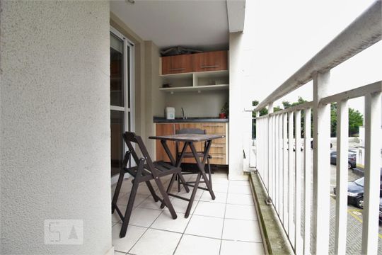 Varanda de apartamento à venda com 2 quartos, 59m² em Vila Andrade, São Paulo