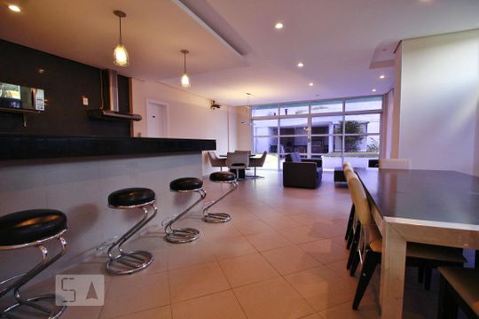 Salão de festas de apartamento à venda com 2 quartos, 59m² em Vila Andrade, São Paulo