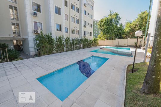 Área comum - Piscina de apartamento à venda com 2 quartos, 44m² em Operário, Novo Hamburgo
