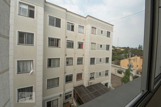 Vista da Sala de apartamento à venda com 2 quartos, 44m² em Operário, Novo Hamburgo