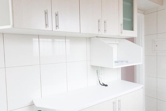 Cozinha  de apartamento à venda com 2 quartos, 50m² em Vila Vera, São Paulo