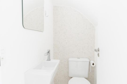 Banheiro  de apartamento à venda com 1 quarto, 50m² em Vila Mariana, São Paulo