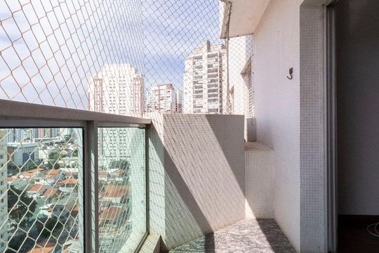 Sacada  de apartamento à venda com 3 quartos, 110m² em Chácara Califórnia, São Paulo