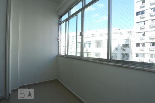 Varanda da Sala de apartamento à venda com 3 quartos, 110m² em Copacabana, Rio de Janeiro
