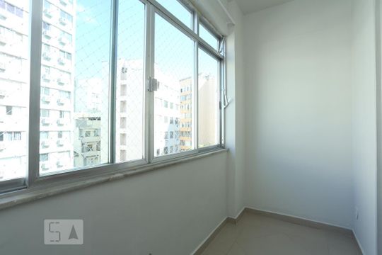 Varanda da Sala de apartamento à venda com 3 quartos, 110m² em Copacabana, Rio de Janeiro