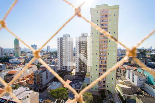 Vista do quarto 2 de apartamento para alugar com 2 quartos, 58m² em Vila Valparaíso, Santo André