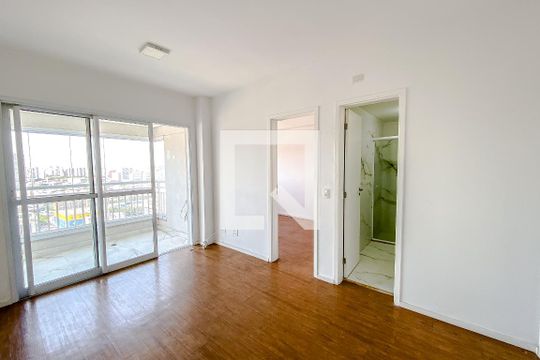 Sala de apartamento para alugar com 1 quarto, 45m² em Cambuci, São Paulo