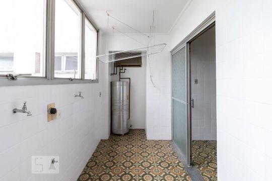 Área de Serviço de apartamento para alugar com 4 quartos, 175m² em Santo Amaro, São Paulo