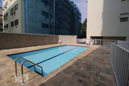 Área comum - Piscina de apartamento para alugar com 2 quartos, 80m² em Anil, Rio de Janeiro
