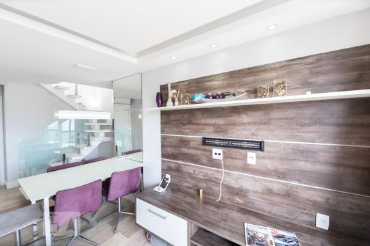 Sala de apartamento para alugar com 2 quartos, 144m² em Barra da Tijuca, Rio de Janeiro