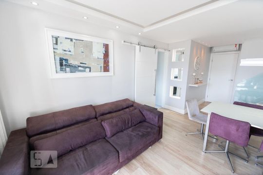 Sala de apartamento para alugar com 2 quartos, 144m² em Barra da Tijuca, Rio de Janeiro